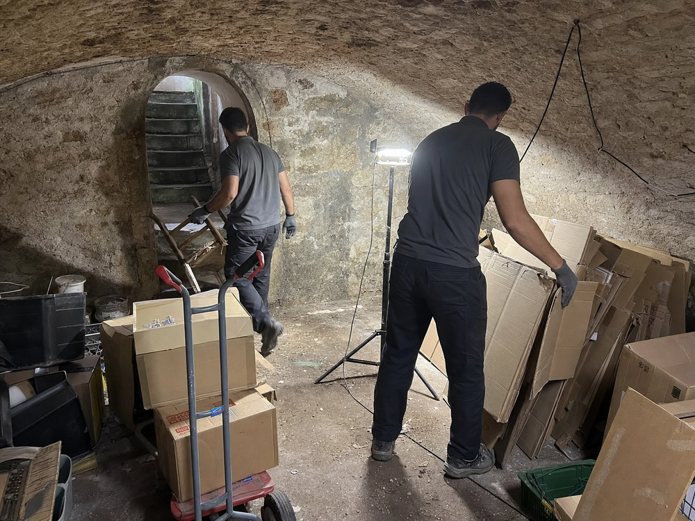 Debarras total d'une cave de 37m2 dans les alentours de Lyon